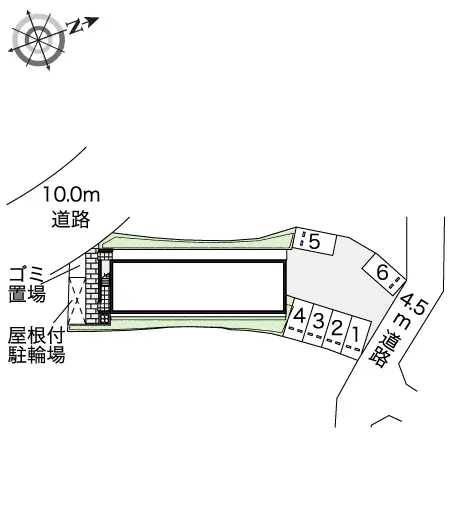 ★手数料０円★大阪狭山市東池尻３丁目 月極駐車場